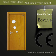 Heat-transfer wood doors polish color design